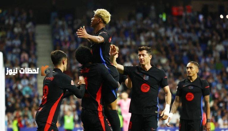 برشلونة يتوج بلقب الدوري الإسباني للمرة الثامنة والعشرين