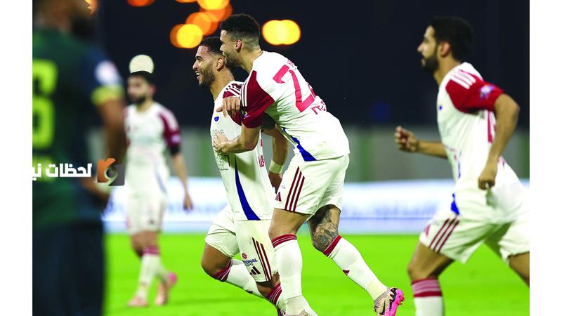 ريمونتادا مثيرة تعيد الشارقة إلى المركز الثاني في الدوري