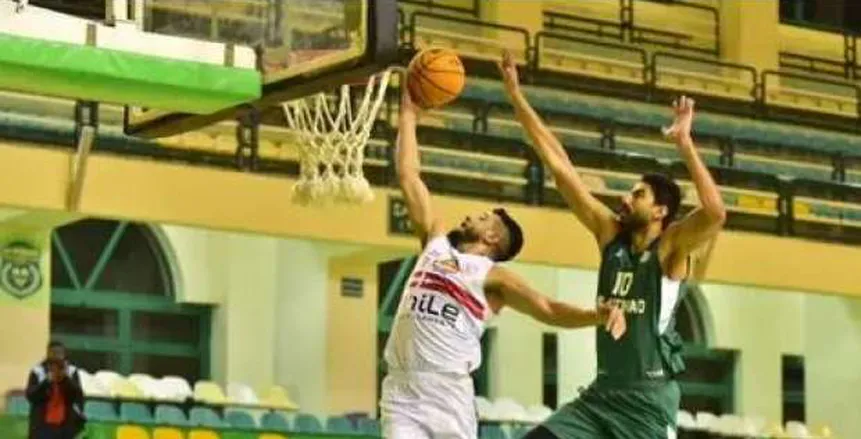 طاقم أجنبي لإدارة مباراة الاتحاد والزمالك في نصف نهائي كأس مصر للسلة