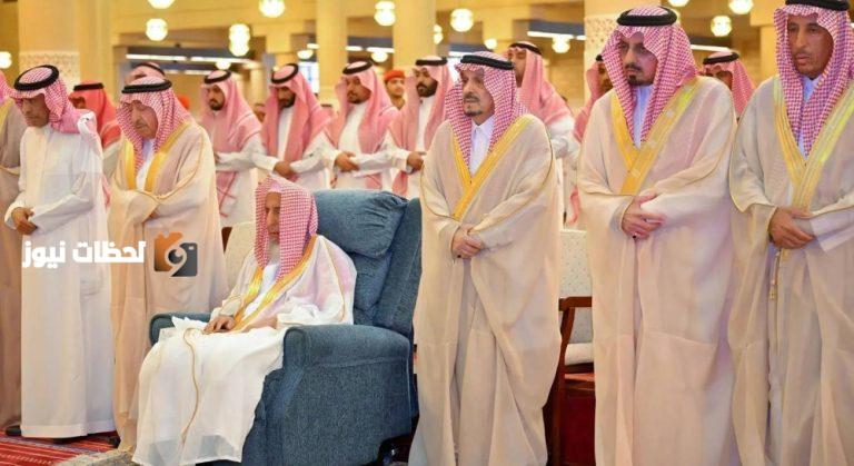 أمير الرياض ونائبه يشاركان في صلاة الميت على الأميرة جواهر بنت بندر آل سعود