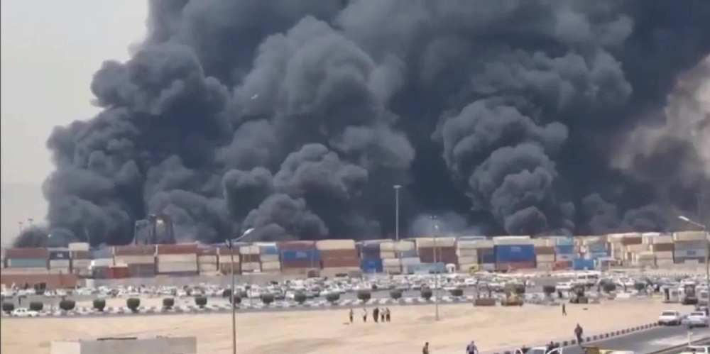 انفجار ميناء رجائي.