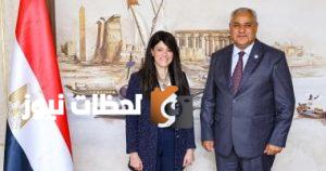 اجتماع وزيرة التخطيط مع الممثل الإقليمي لمنظمة الفاو