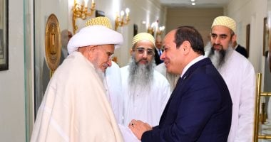 الرئيس السيسي يستقبل سلطان البهرة بالهند وأبنائه.. فيديو