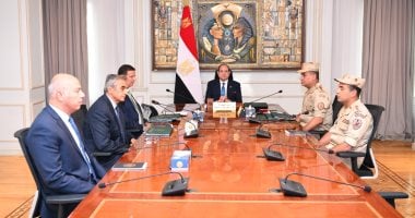 الرئيس السيسي يطلع على أحدث تطورات مشروع تطوير محطة الزهراء للخيول الأصيلة.