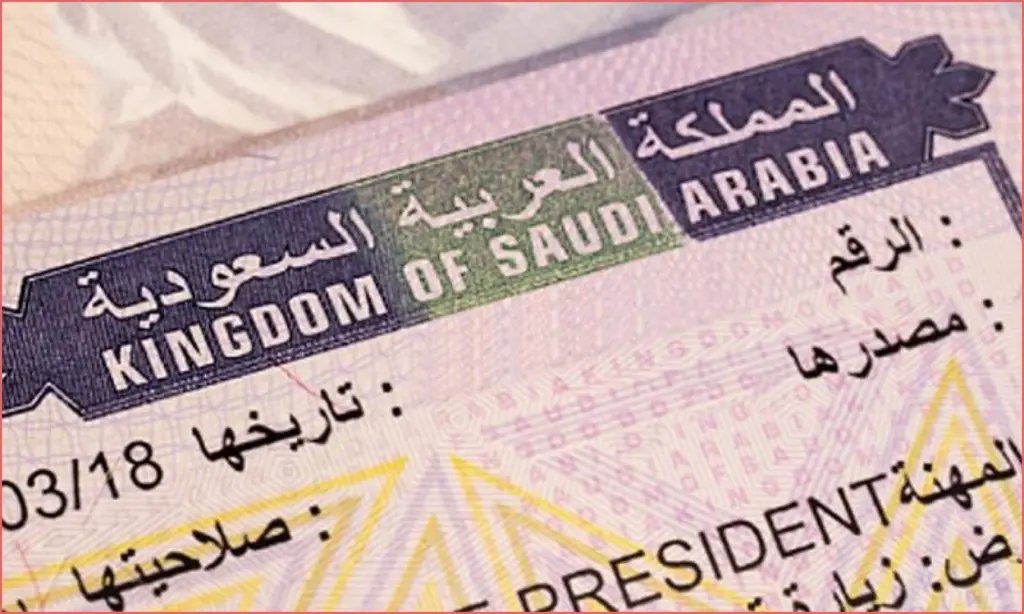 تأشيرة زيارة برقم الجواز