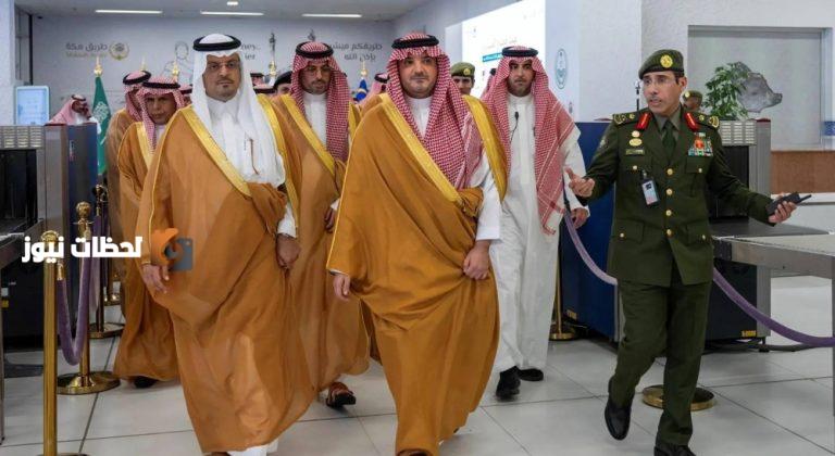 جولة مميزة لوزير الداخلية في صالة «طريق مكة» بمطار الملك عبدالعزيز بجدة