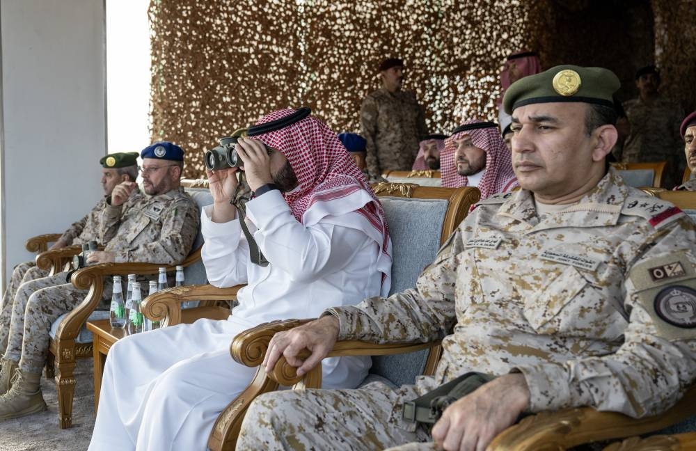 خالد بن سلمان يشارك في تمرين القوات الخاصة