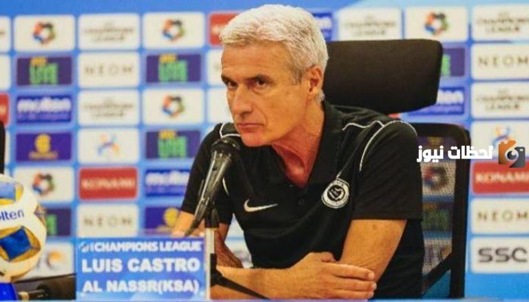 كاسترو يتحدث عن التعديلات قبل نهائي كأس الملك ويشكر الجماهير النصراوية