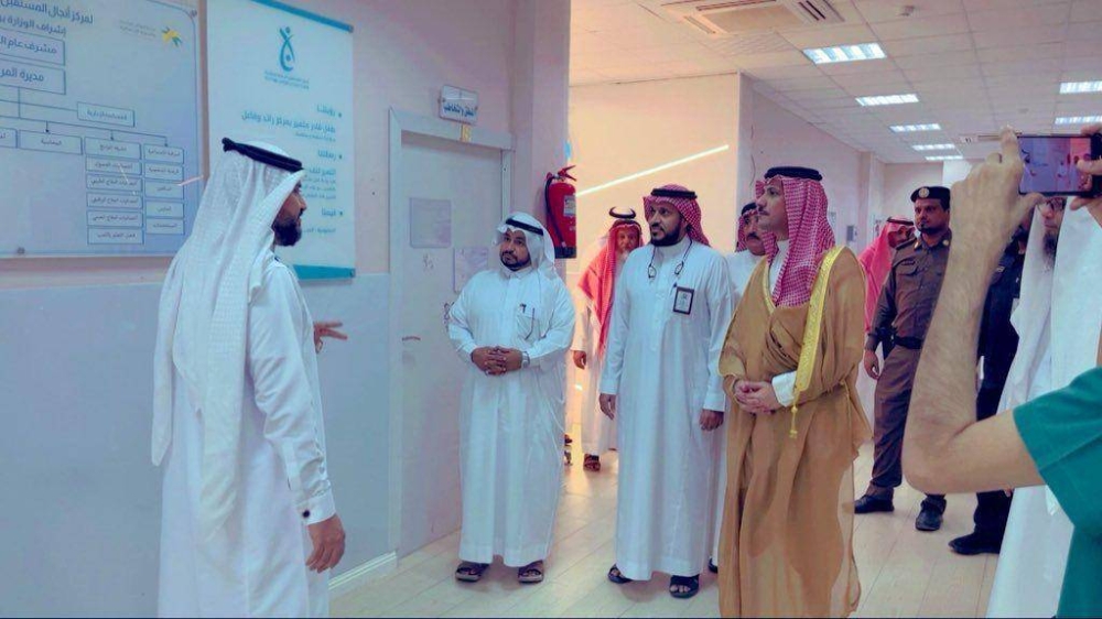 محافظ الحرث يتفقد مشاريع جمعية البر ومركز أنجال المستقبل لتأهيل ذوي الإعاقة