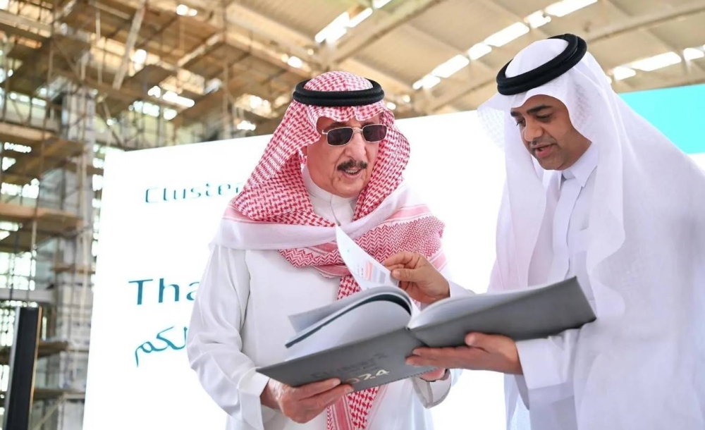 محمد بن ناصر يزور مشروع مطار الملك عبدالله الدولي الجديد في جازان للاطلاع على سير العمل