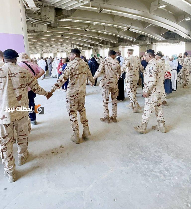 تكتيكات جديدة لتفتيت كثافة الجمرات باستخدام «السهم» و«المثلث» من قبل «الطوارئ الخاصة»