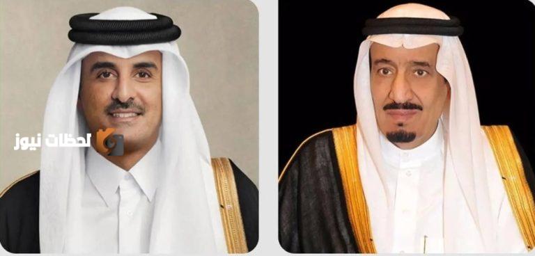 تهنئة قيادة قطر لخادم الحرمين بنجاح موسم الحج 1447هـ
