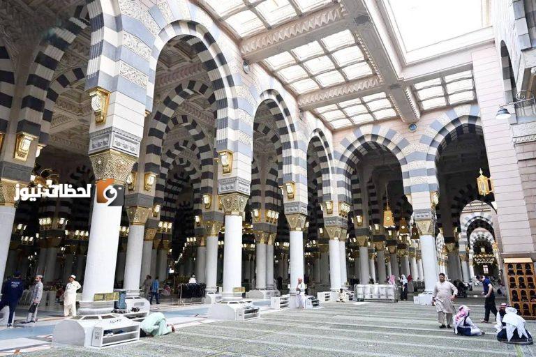 توزيع 133,000 وحدة إضاءة بالمسجد النبوي