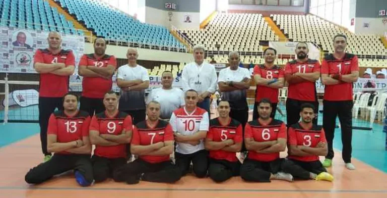 منتخب الطائرة البارالمبي يبدأ مشواره القاري بانتصار على جنوب إفريقيا