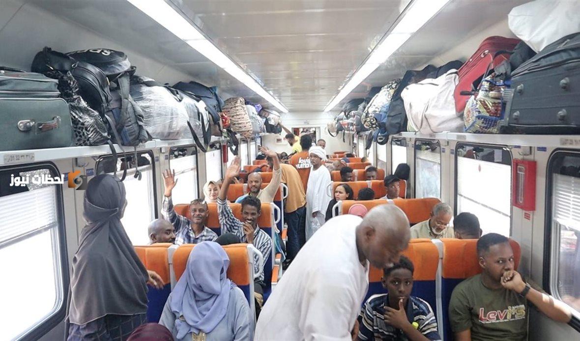 قطار جديد ينطلق لعودة الاشقاء السودانيين في رحلة طوعية وسهلة