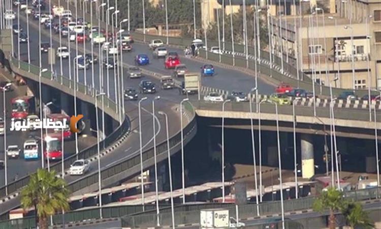 النشرة المرورية كثافات متوسطة للحركة على محاور القاهرة الكبرى والجيزة