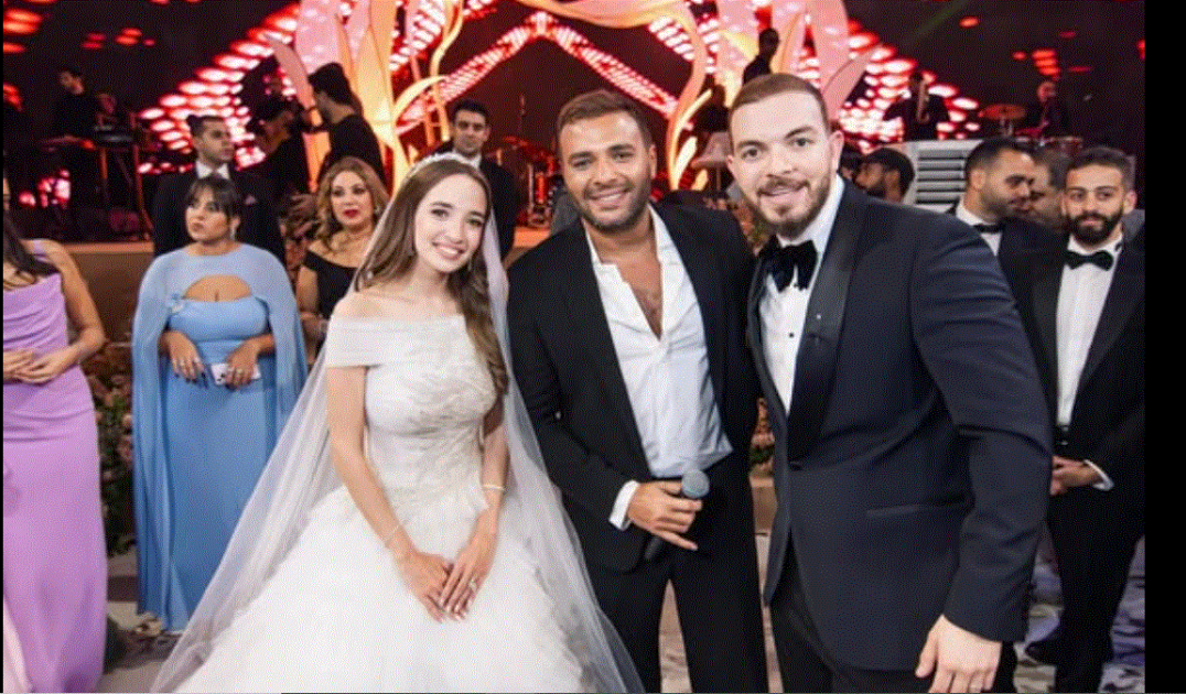 زفاف شريف عمرو الليثي ونور تامر أمين