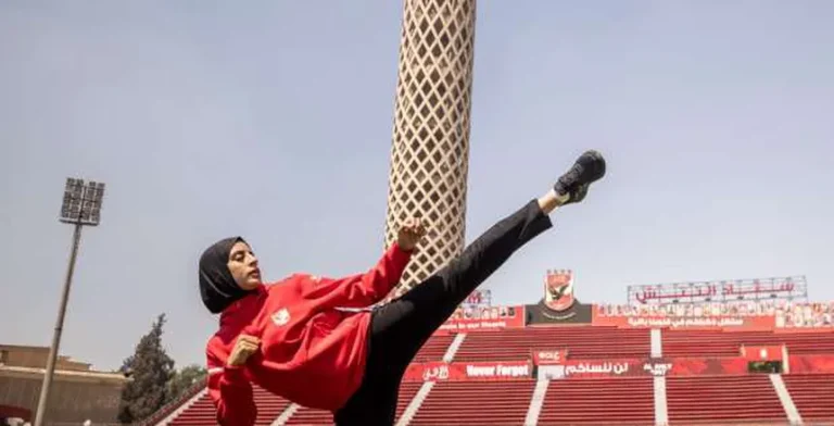 فريال أشرف: تحقيق حلم حياتي باللعب للأهلي وكتابة التاريخ هو هدفي.