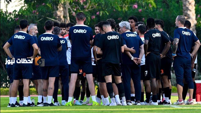 الصفقة السادسة تظهر في معسكر الزمالك بالعاصمة الادارية الجديدة