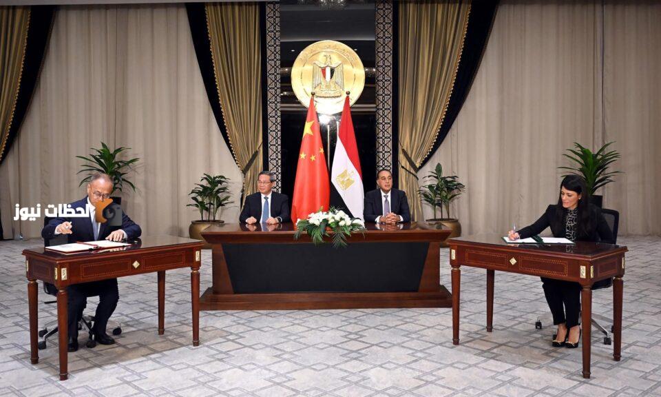 مصر والصين تعززان التعاون الاقتصادي والشراكة الاستراتيجية دون نقاط