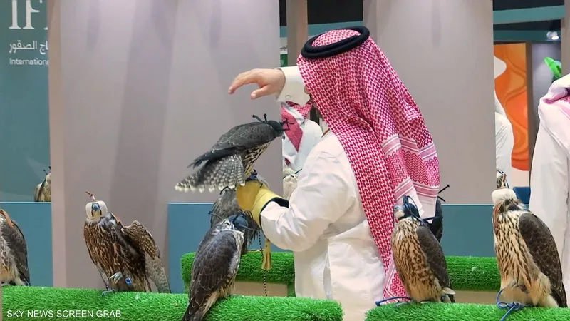 مزارع انتاج الصقور