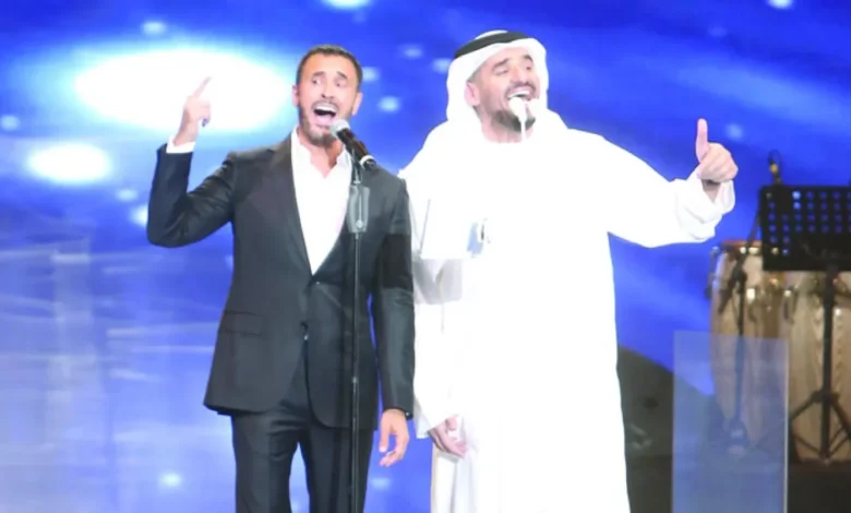 كاظم الساهر وحسين الجسمي