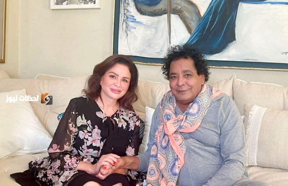 إلهام شاهين تطمئن جمهور محمد منير