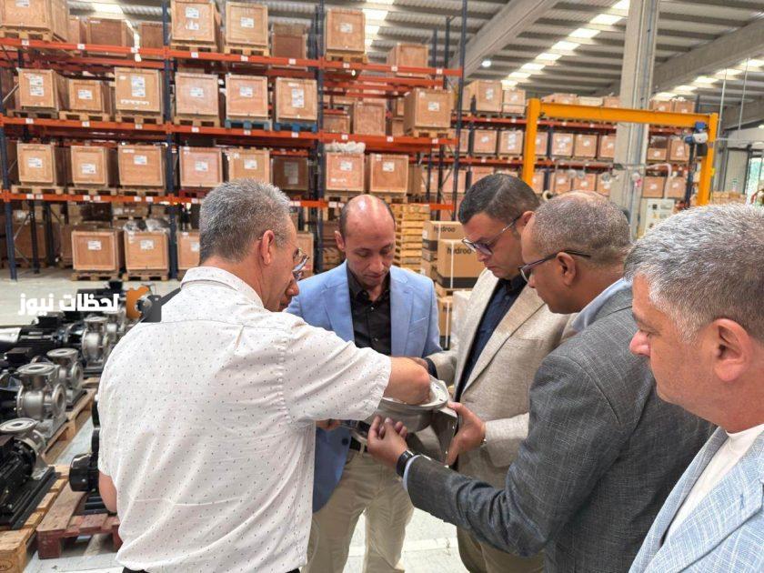 وزير الإسكان يتفقد مصنع "هيدرو - Hydroo"
