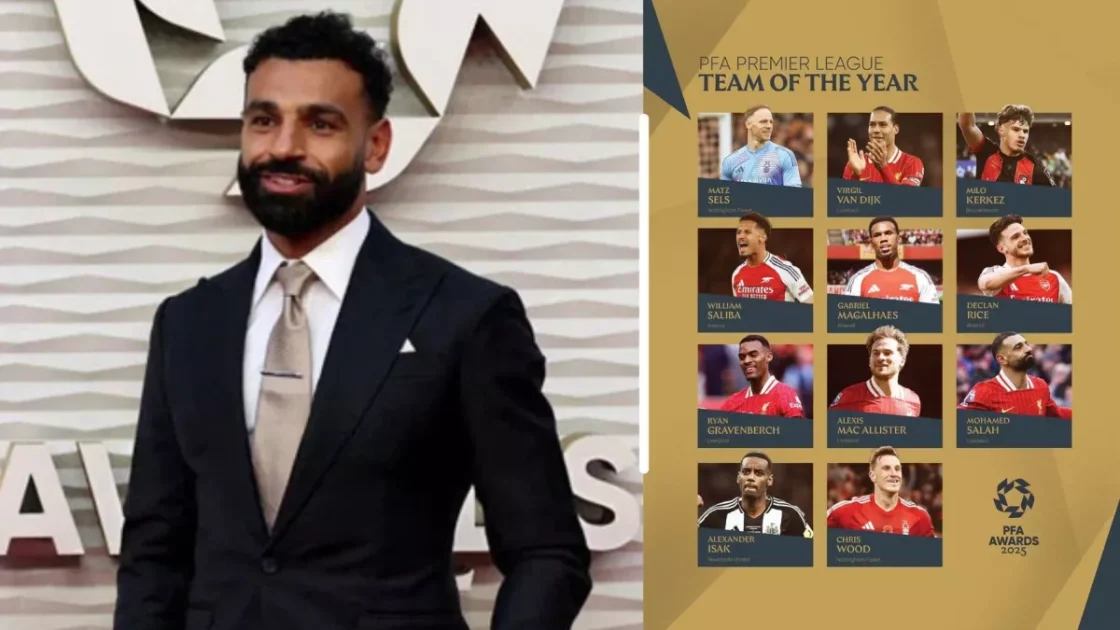 الفرعون صلاح يتألق في التشكيلة المثالية بالدوري الإنجليزي الممتاز
