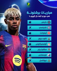 برشلونة يسعى للتألق في دوري أبطال أوروبا ضد حامل اللقب وبطل المونديال
