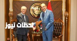 وزير قطاع الأعمال يلتقي سفير اليابان بالقاهرة لبحث فرص التعاون والاستثمار المشتركة