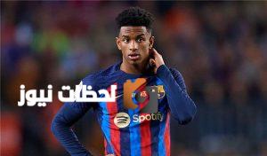 برشلونة يتلقى أنباء سارة بشأن تعافي بالدي من إصابته العضلية