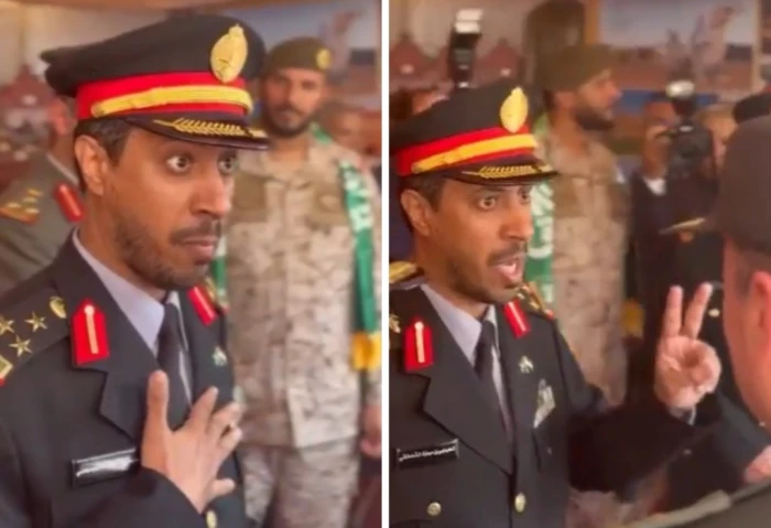 “من بلاد الملوك إلى مهد الحضارة” ارتجال مبهر من عميد سعودي للواء مصري يثير ضجة
