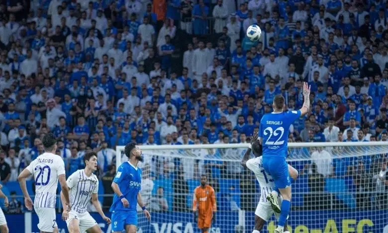 تشكيل الهلال ضد الفيحاء