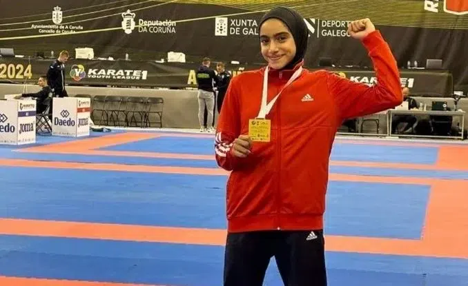 أول ميدالية لمصر | “ملك عفيفي” في بطولة العالم للكاراتيه بإيطاليا