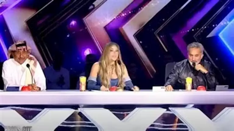 التصفيات النهائية | “باسم يوسف” يتغزل بريّا أبي راشد في Arabs Got Talent!!