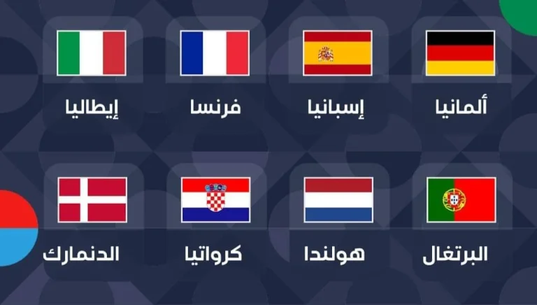 رسميًا | تحديد موعد قرعة دور ربع النهائي للأمم الأوروبية بين المتأهلين